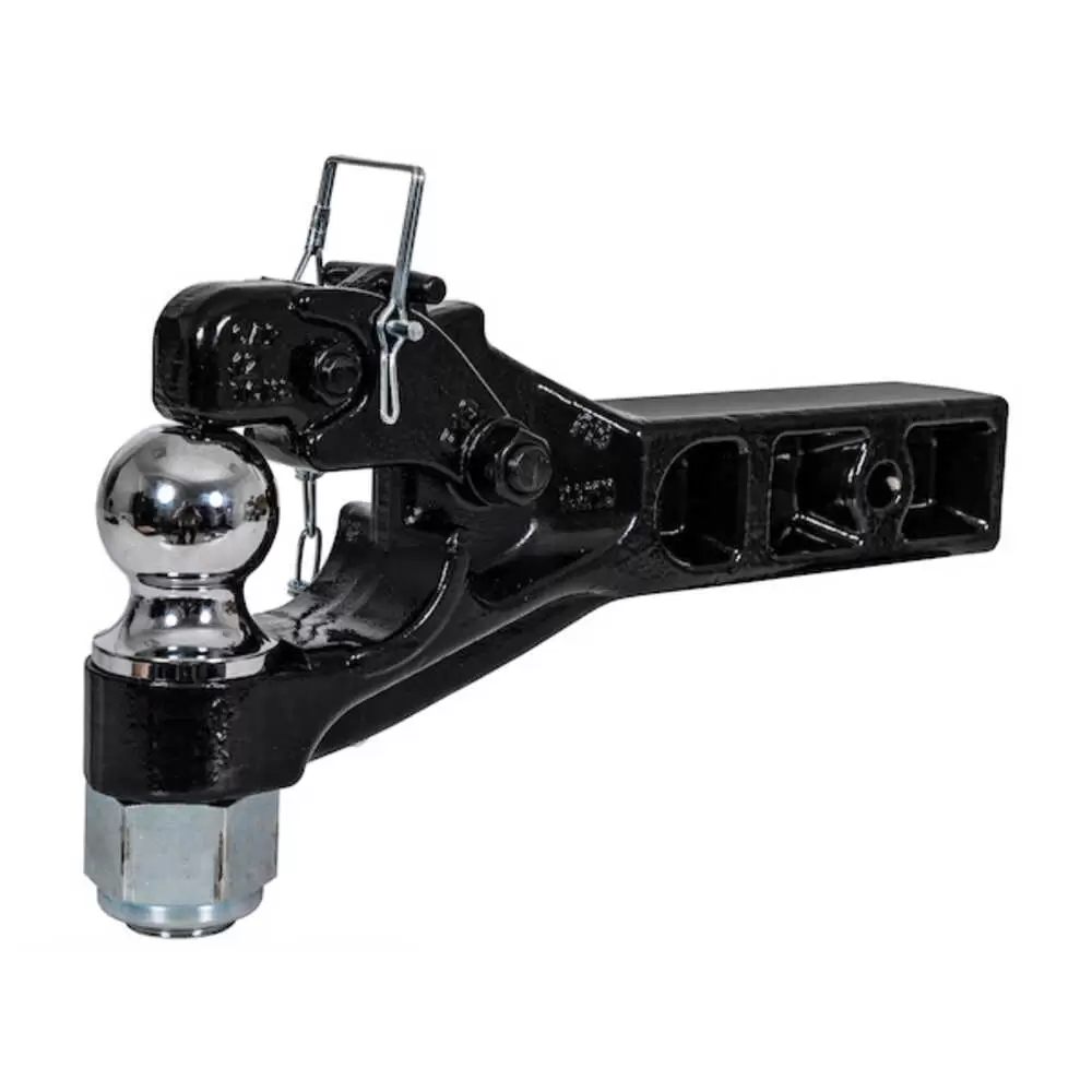 12 Ton Combination Pintle Hitch with 2-5/16" Interchangeable Ball 