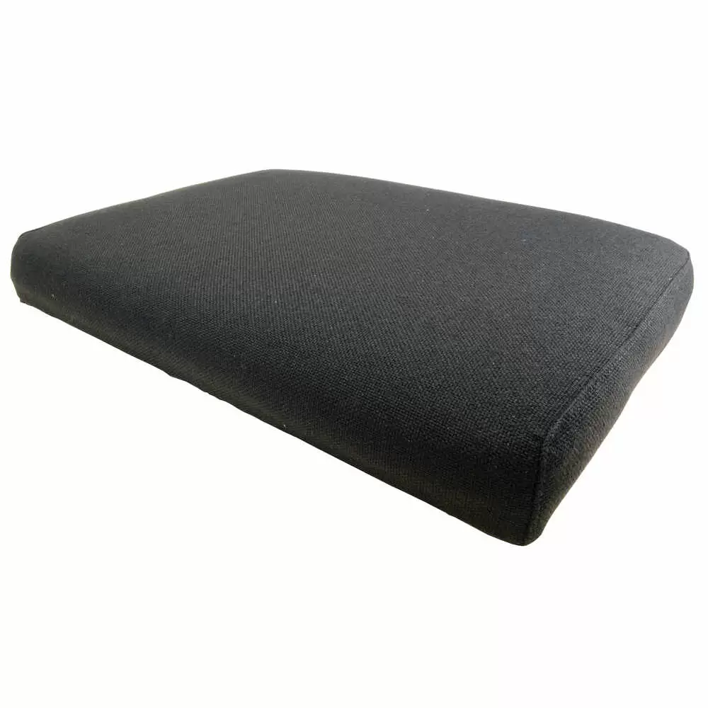 12" x 18" Seat Bottom, Black Cloth