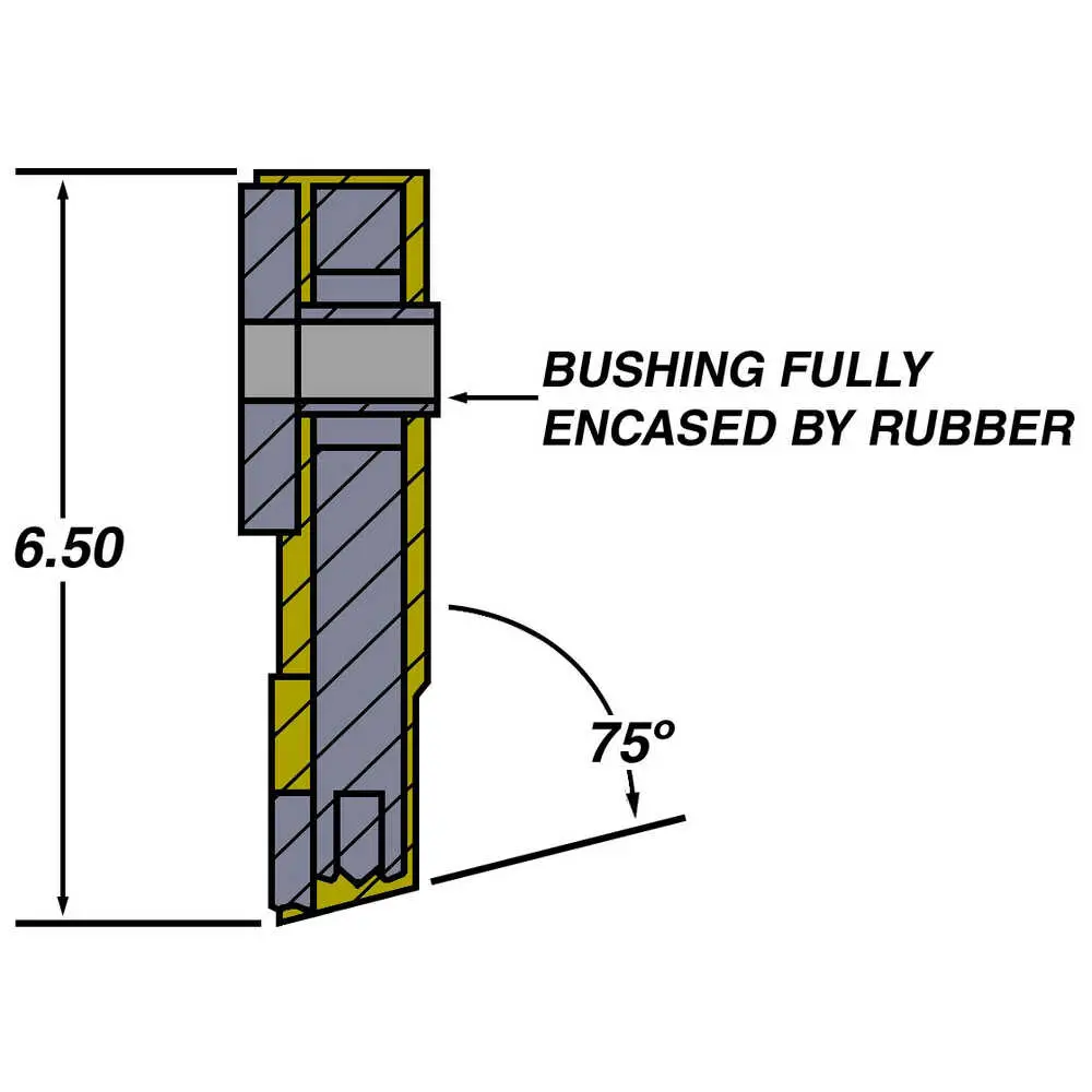 12' x 6" Sabre Stealth VST Carbide Highway Punch Cutting Edge with Hardox Steel Cover Plate