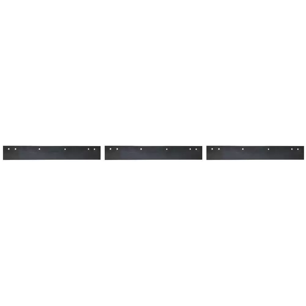 12' x 6" x 3/4" Steel Highway Punch Cutting Edge Blade Square Holes 3PC Kit