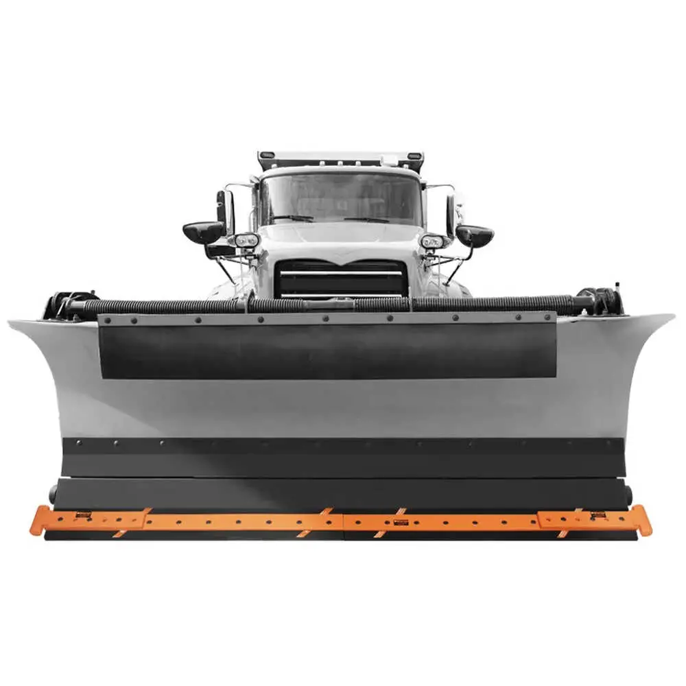 12' x 8" Winterflex Highway Punch Cutting Edge System Includes Curbrunner Curb Guards