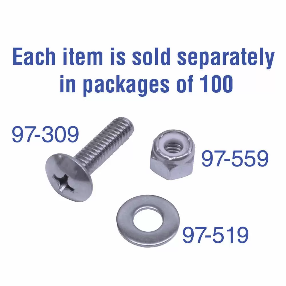 1/4-20 Stainless Steel Truss Screw