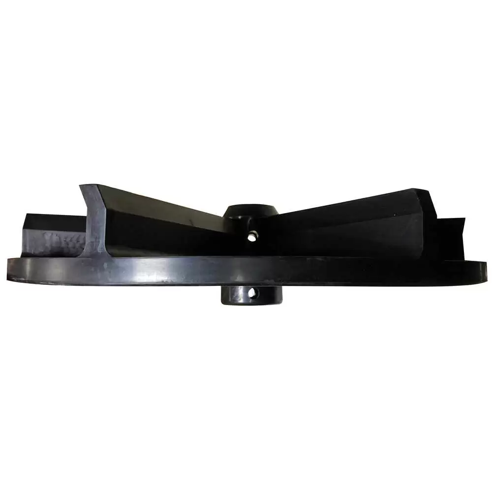 14" Universal CW Poly Spinner Disk - Fits 3/4" Shaft - Cross Drilled