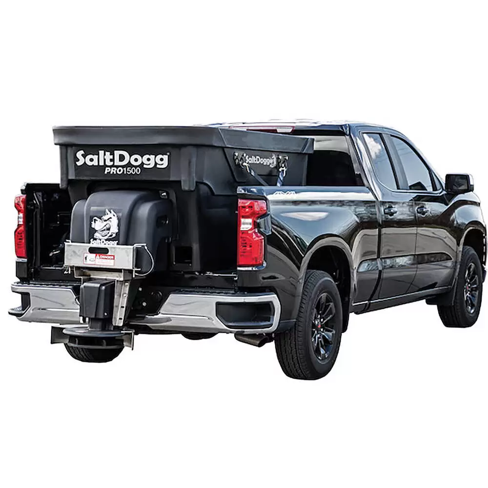 1.5 Cubic Yard PRO1500CH Electric Hopper Spreader - Conveyor Feed - Buyers SaltDogg
