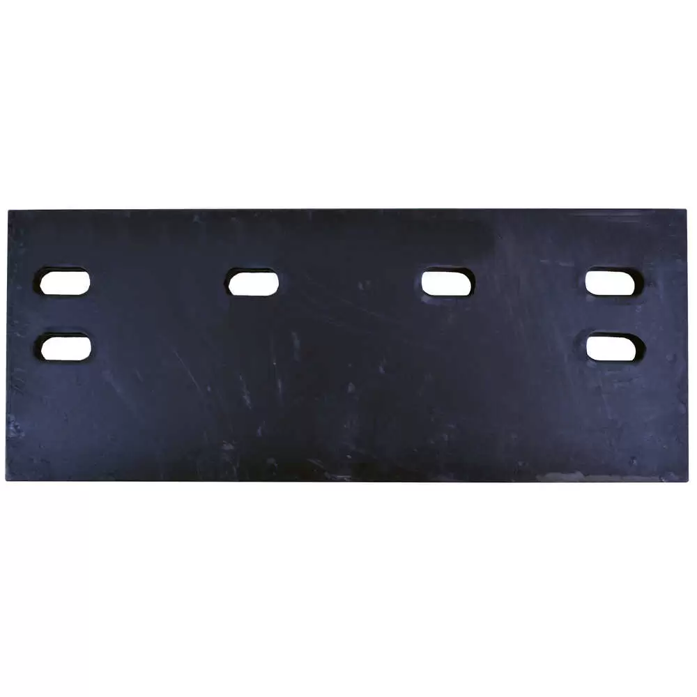 15" x 6" Carbide Anti-Wear Plate for Snowplow Cutting Edges for 5/8" Bolts