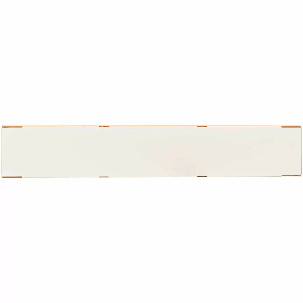 15 x 95.75 Intermediate Wooden Roll-up Door Panel - White | Mill