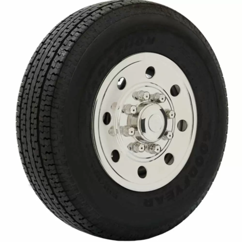 Phoenix USA® NF22 - 19.5" D.O.T. Liner 5 Hand Hole Polished Wheel