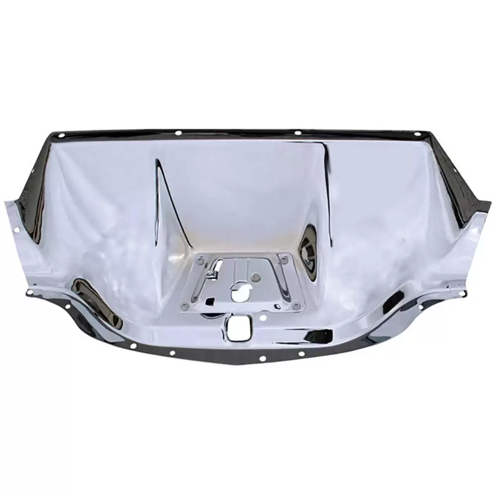 1947-1953 Chevrolet Pickup Truck CK Hood Latch Panel - Chrome 0846-036