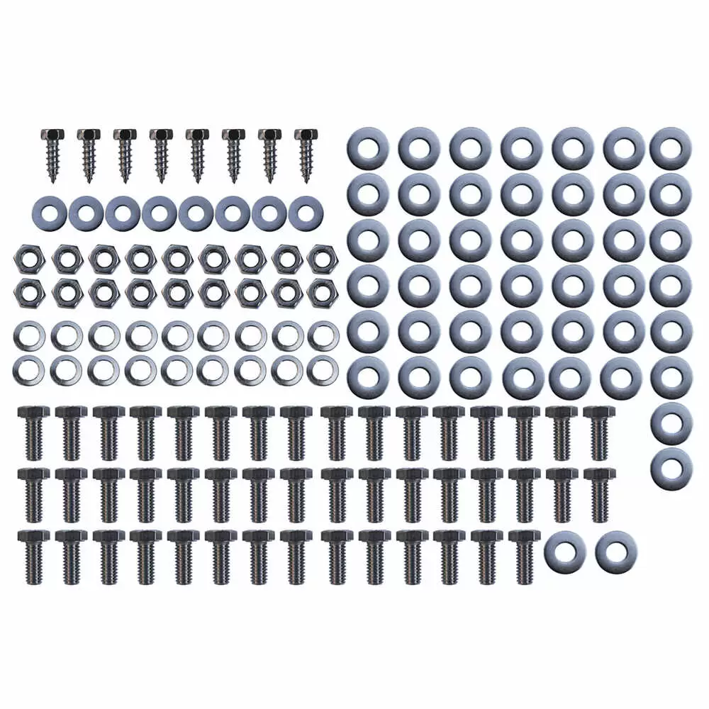 1947-1955 Chevrolet Suburban 1st Series Inner and Outer Front Fender Bolt Kit - Stainless Steel