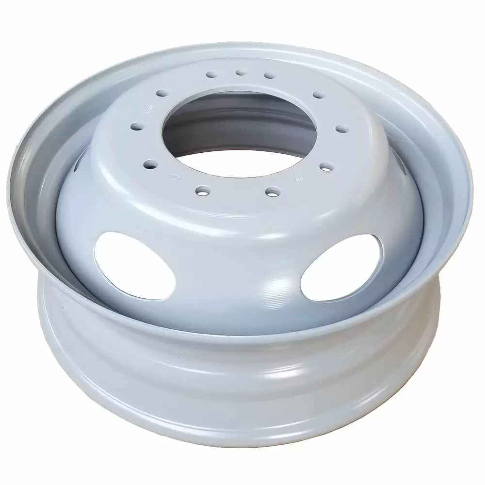 19.5" x 6" Gray Wheel Rim for Ford Strip Chassis