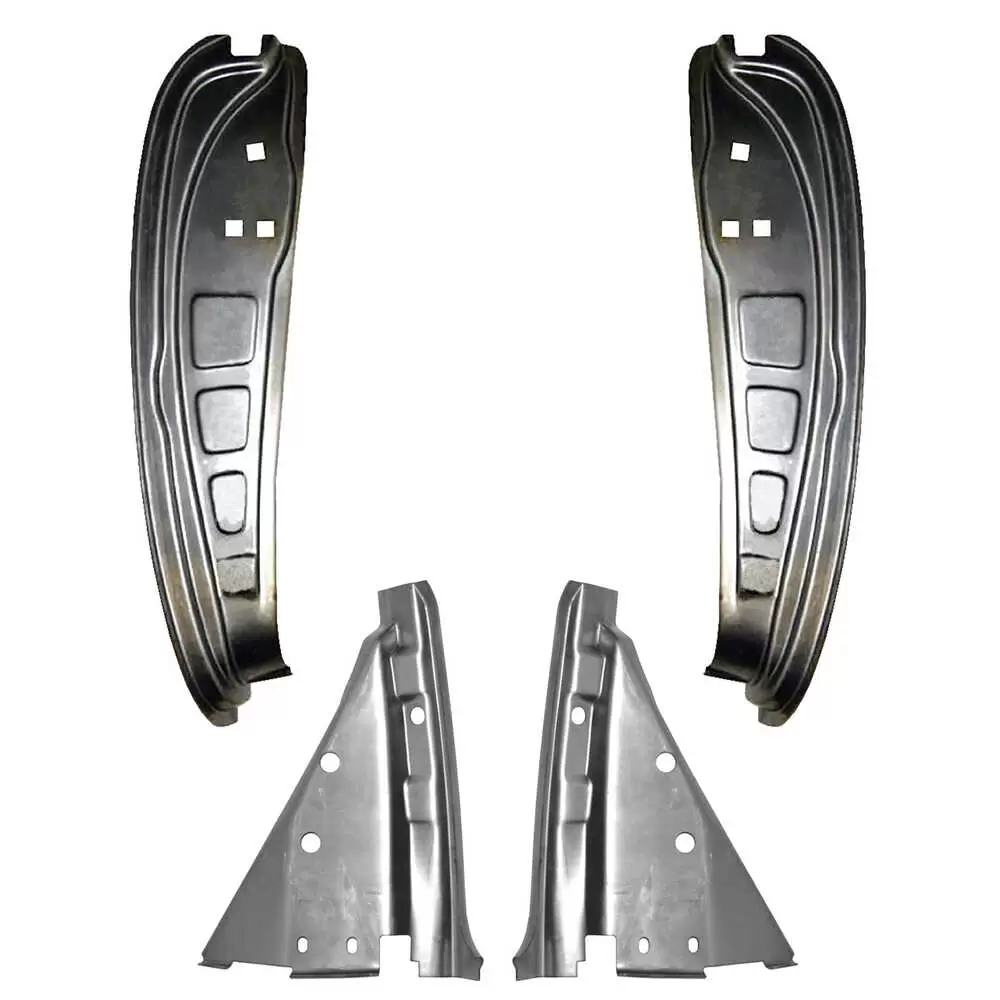 1955-1957 Chevrolet Bel Air B Pillar Full and B  Pillar Brace Kit fits Hardtop & Convertible. Left and right sides