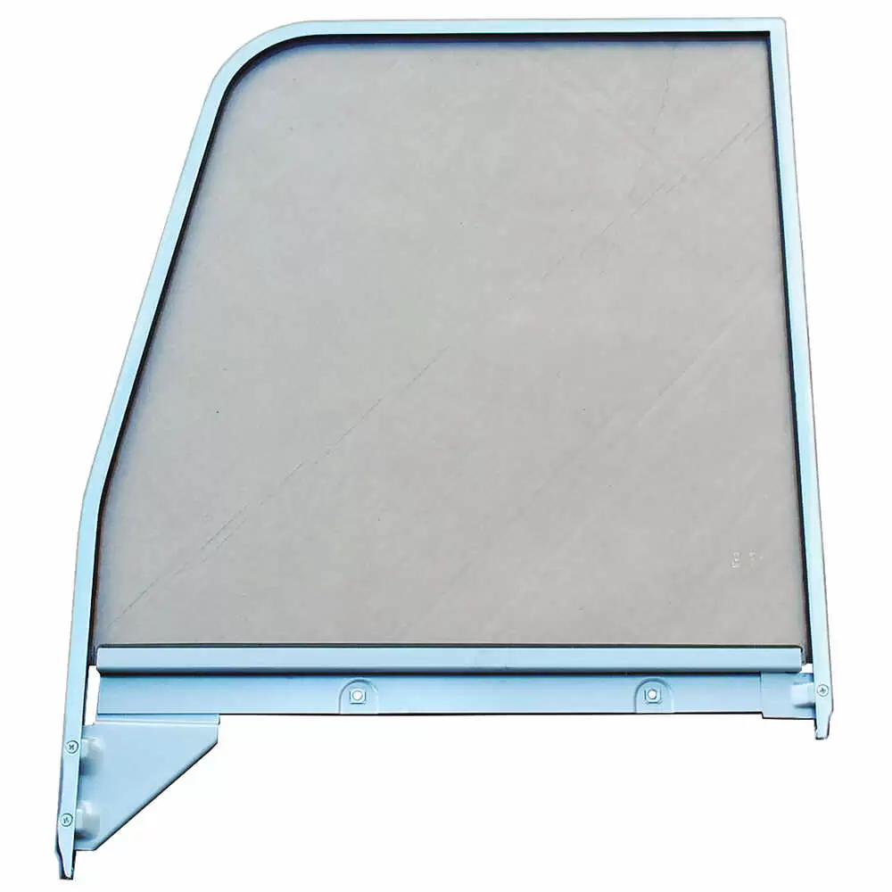 1957-1957 GMC Pickup Truck CK 2nd Series Window with Chrome Trim - 0847-913 Left side