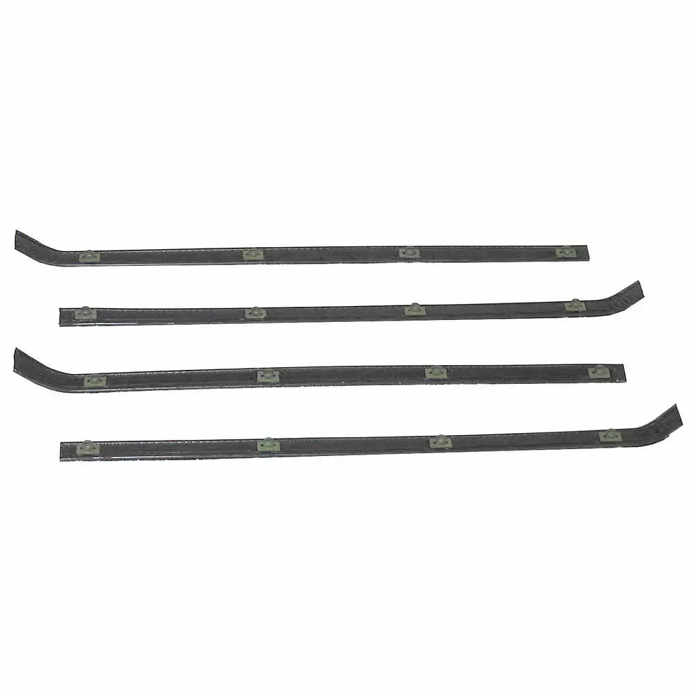 1957-1957 GMC Pickup Truck CK Inner & Outer Felt Window Sweep Belt Kit