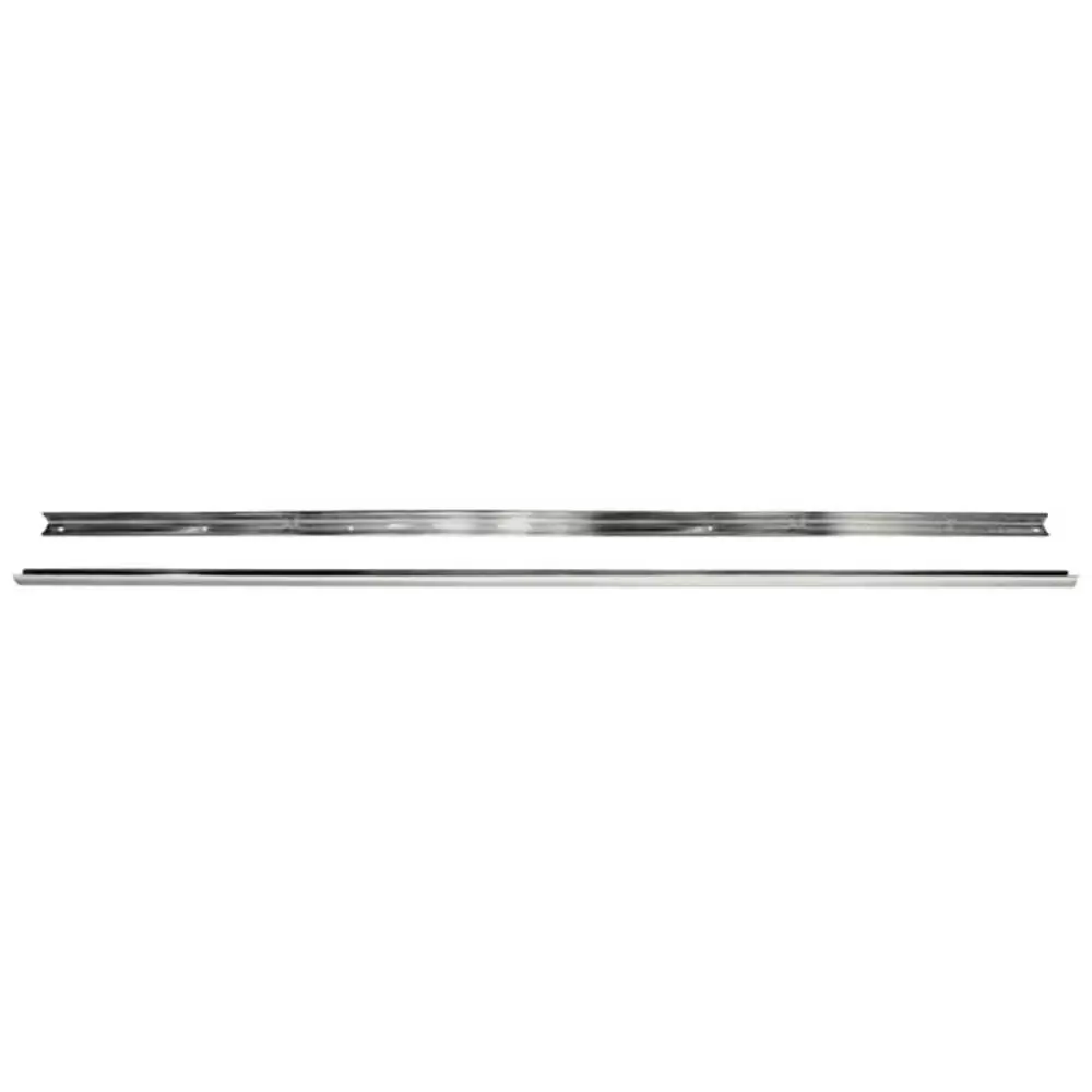 1957-1959 GMC Pickup Truck CK Long Bed Stepside Angle Strip Set - Zinc 0847-663