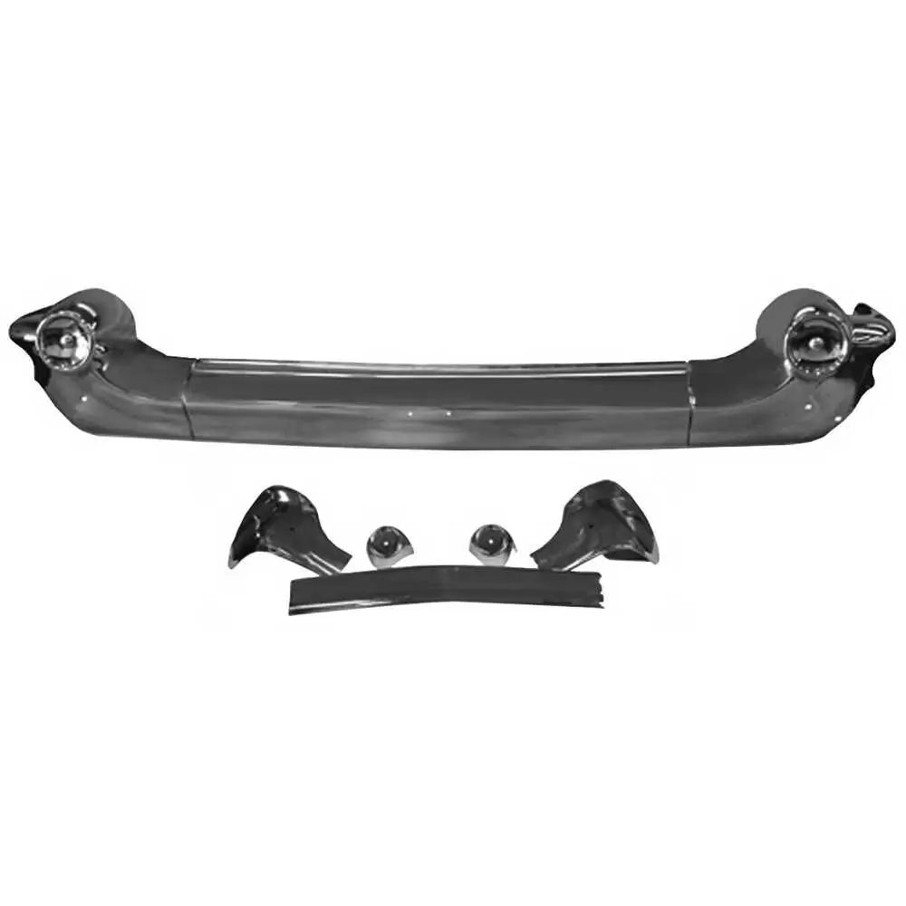1957 Chevrolet Bel Air 5-Piece Chrome Front Bumper