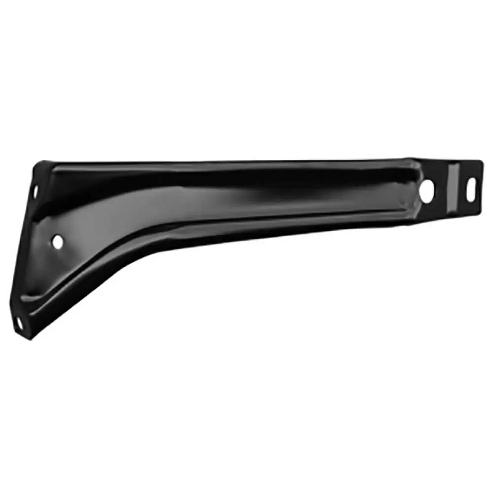 1957 Chevrolet Bel Air Front Bumper Diagonal Brackets - 0903-027 Left Side