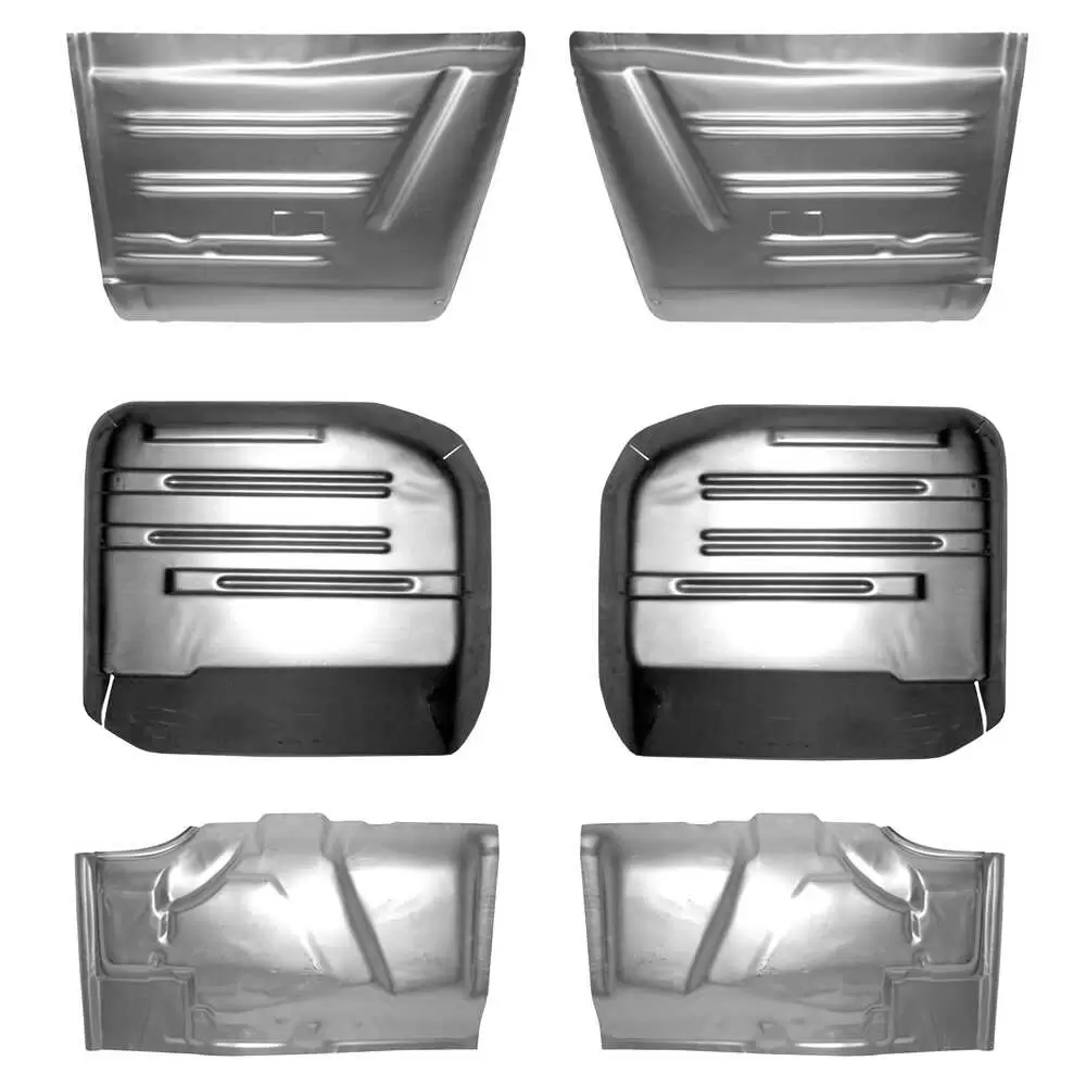 1959-1960 Chevrolet El Camino Front & Rear Floor Pan Sections Kit