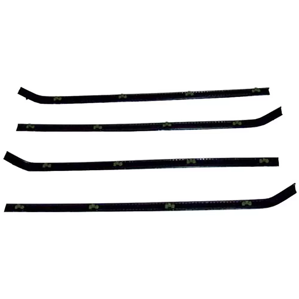 1960-1963 Chevrolet Pickup Truck CK Window Felt Sweep Belt Weatherstrip Kit. Inner & Outer front door- Pair