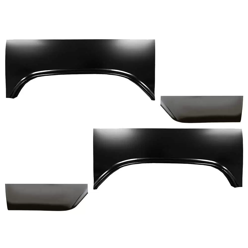 1960-1966 Chevrolet Pickup Truck CK Rear Lower Bed Section & Upper Rear Wheel Arch Kit. Left and Right 6' Bed