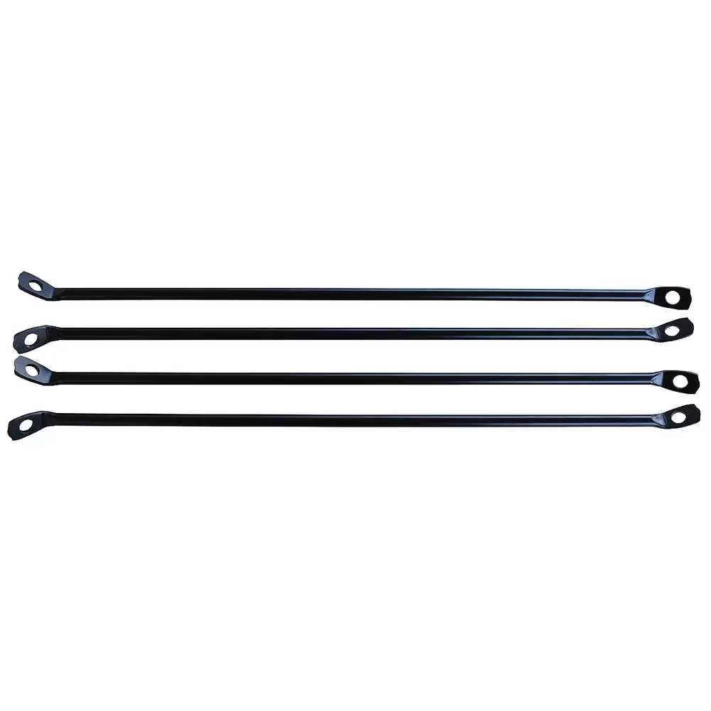 1961-1961 GMC Pickup Truck CK Bedside Brace Kit - 4 Pieces - EDP Coated