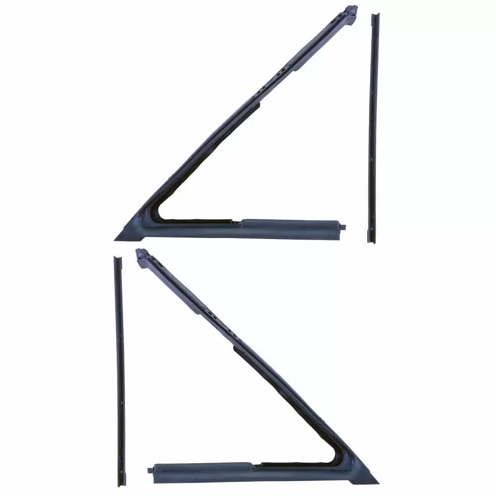 1963-1993 Jeep Wagoneer SJ Vent Window Seal Kit - 4 Pieces