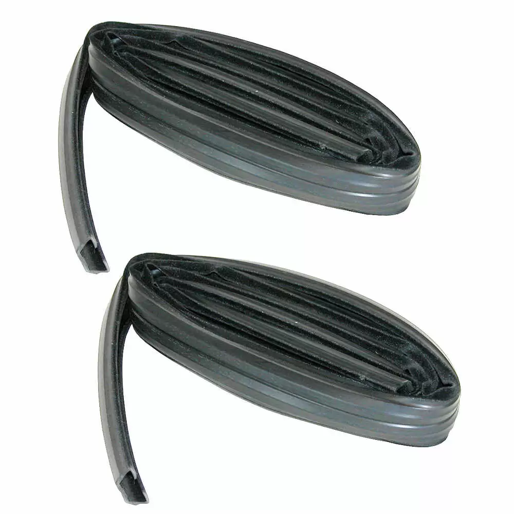 1966-1966 Dodge D Series Pickup Truck Upper Glass Run Channel Kit - Front or Rear - Driver or Passenger Side