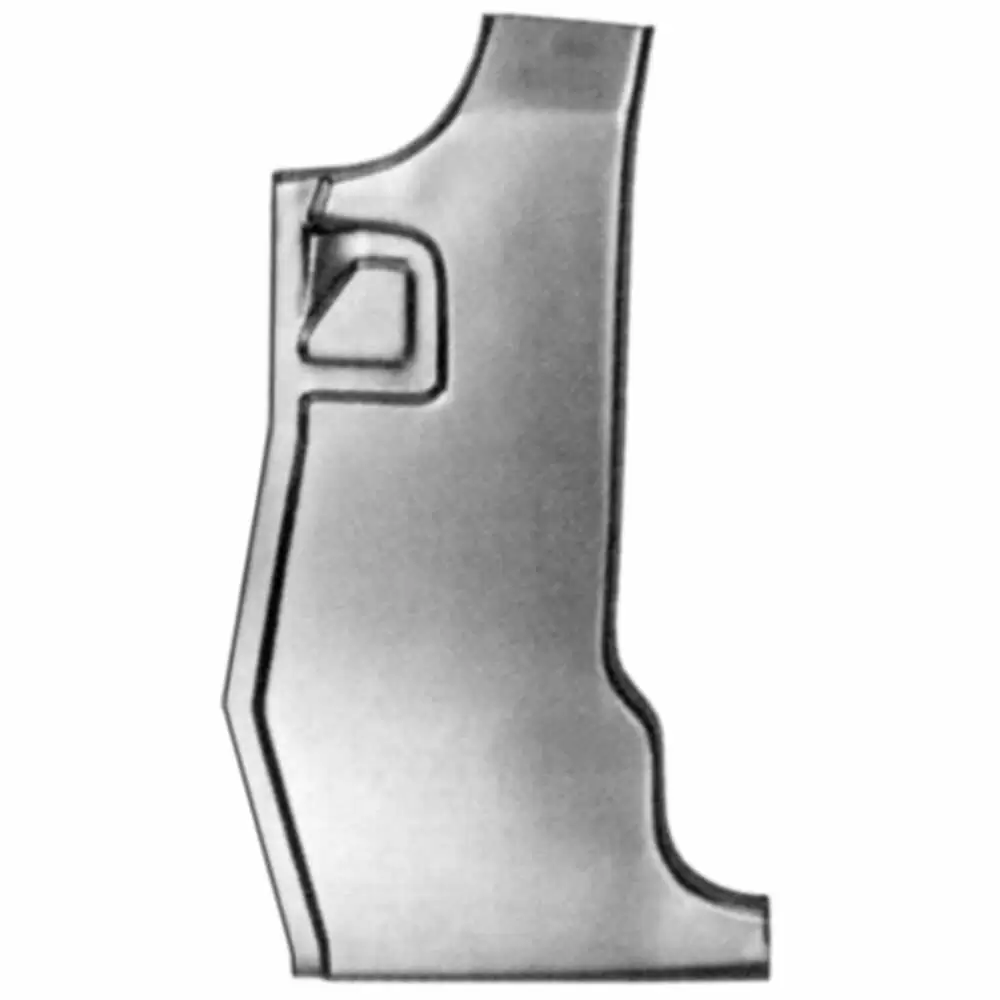 1967-1968 Pontiac Firebird Trunk Floor Side Extension - Right Side