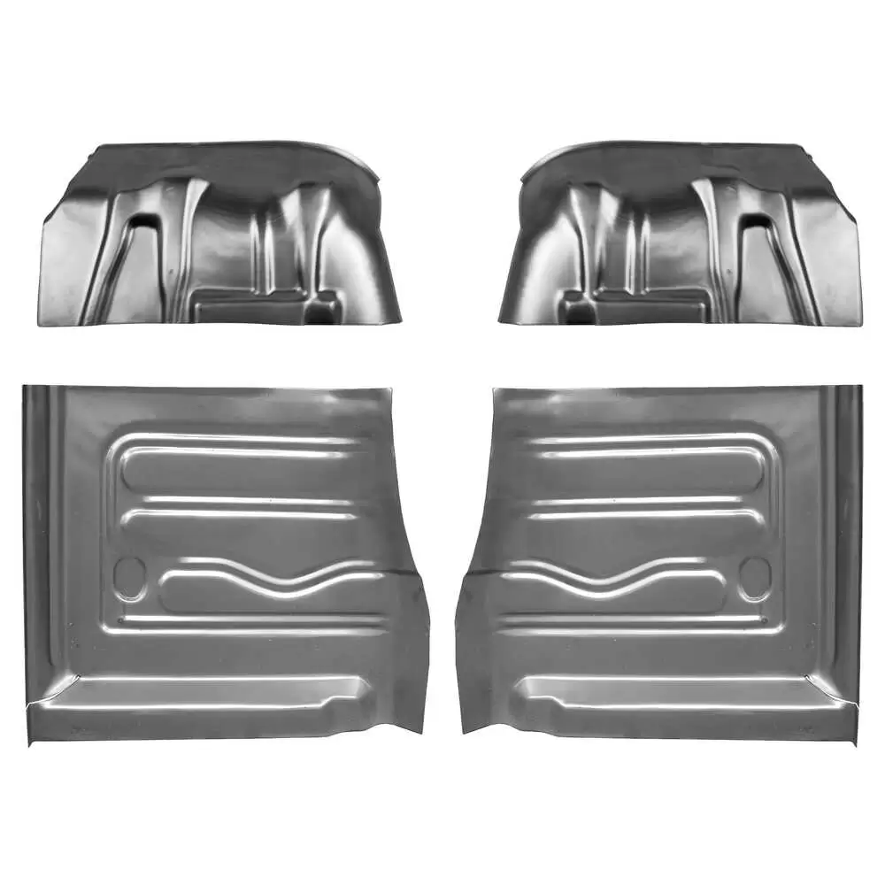 1970-1970 Ford Torino Front Floor Pan Section and Toe Board Kit