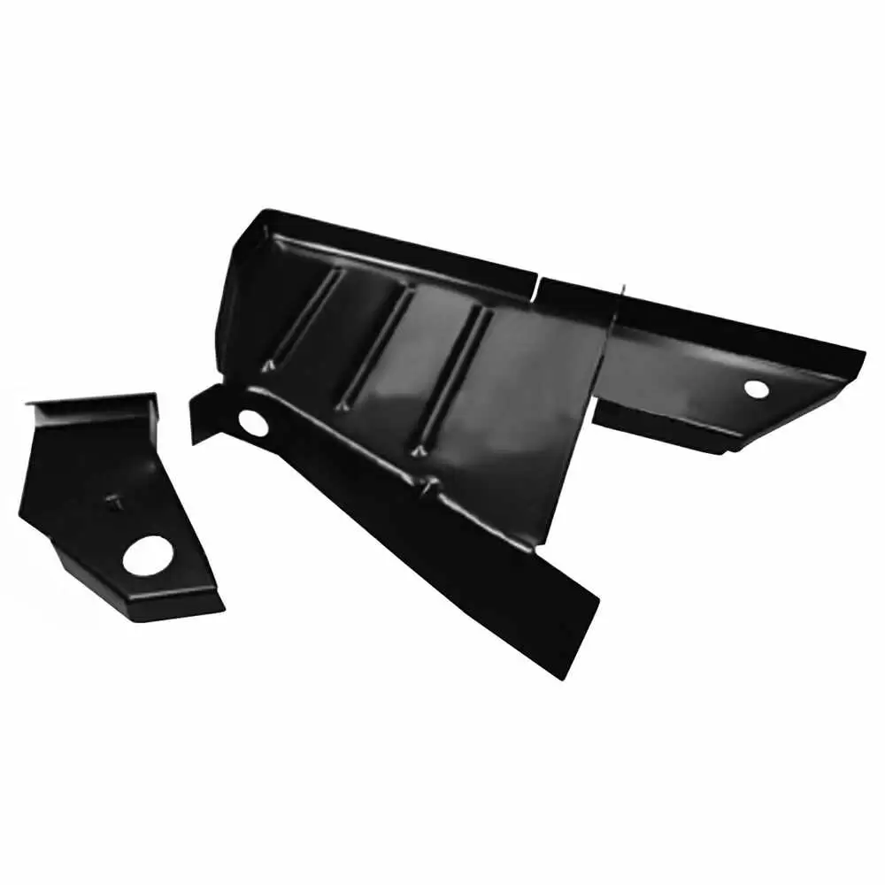 1970-1974 Dodge Challenger Firewall Lower Side Filler Panel - Left Side
