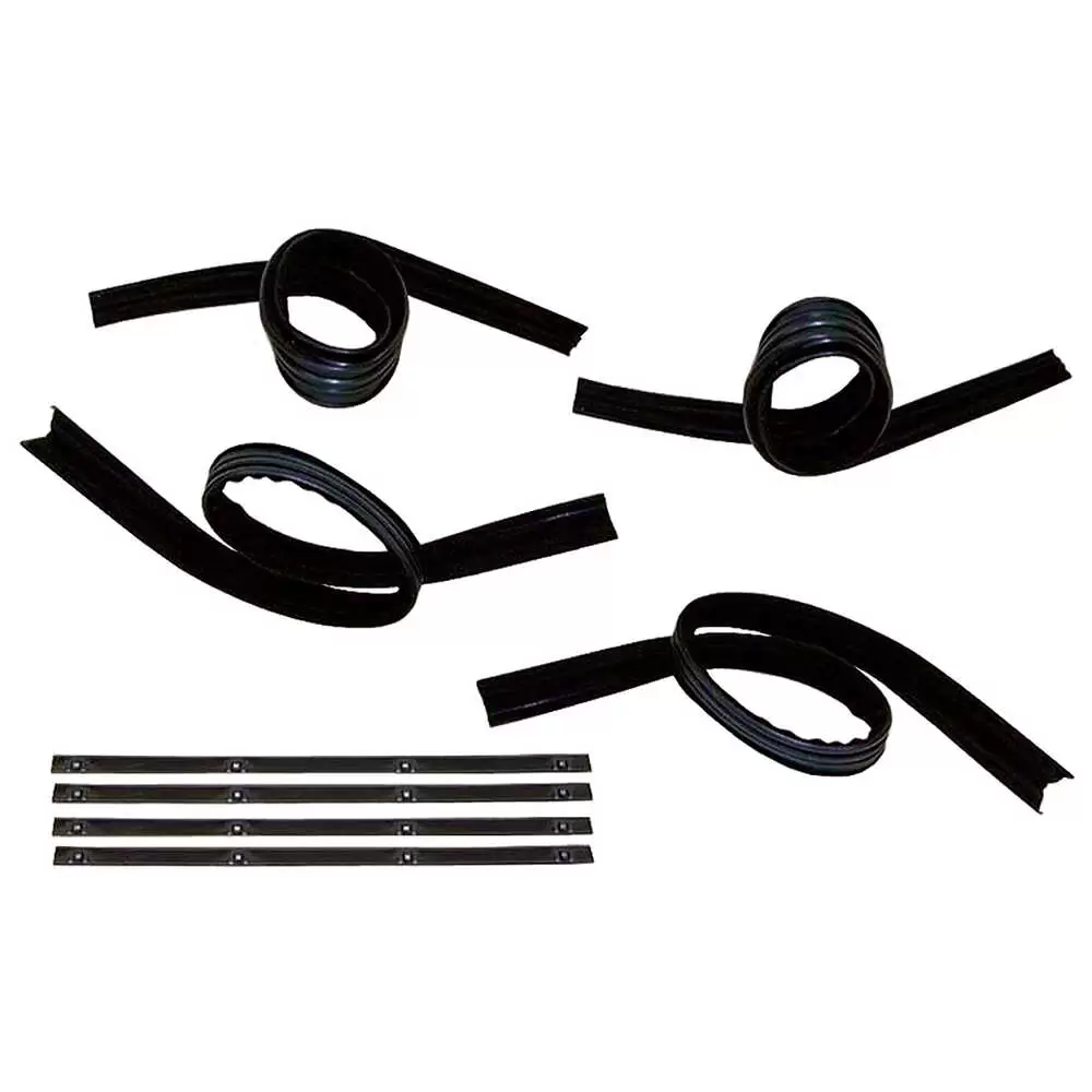 1970-1979 Chrysler Van Window Glass Run Channel & Felt Sweep Belt Kit