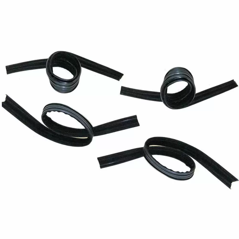 1970-1997 Chrysler Van Glass Run Window Channel Kit PAIR - For 2 Doors