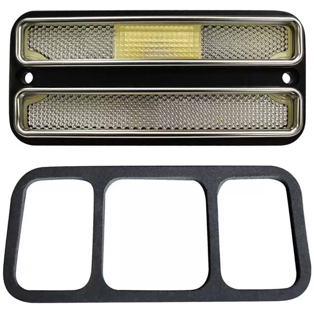 1971-1971 GMC Pickup Truck CK Deluxe Side Marker - Clear 0849-634