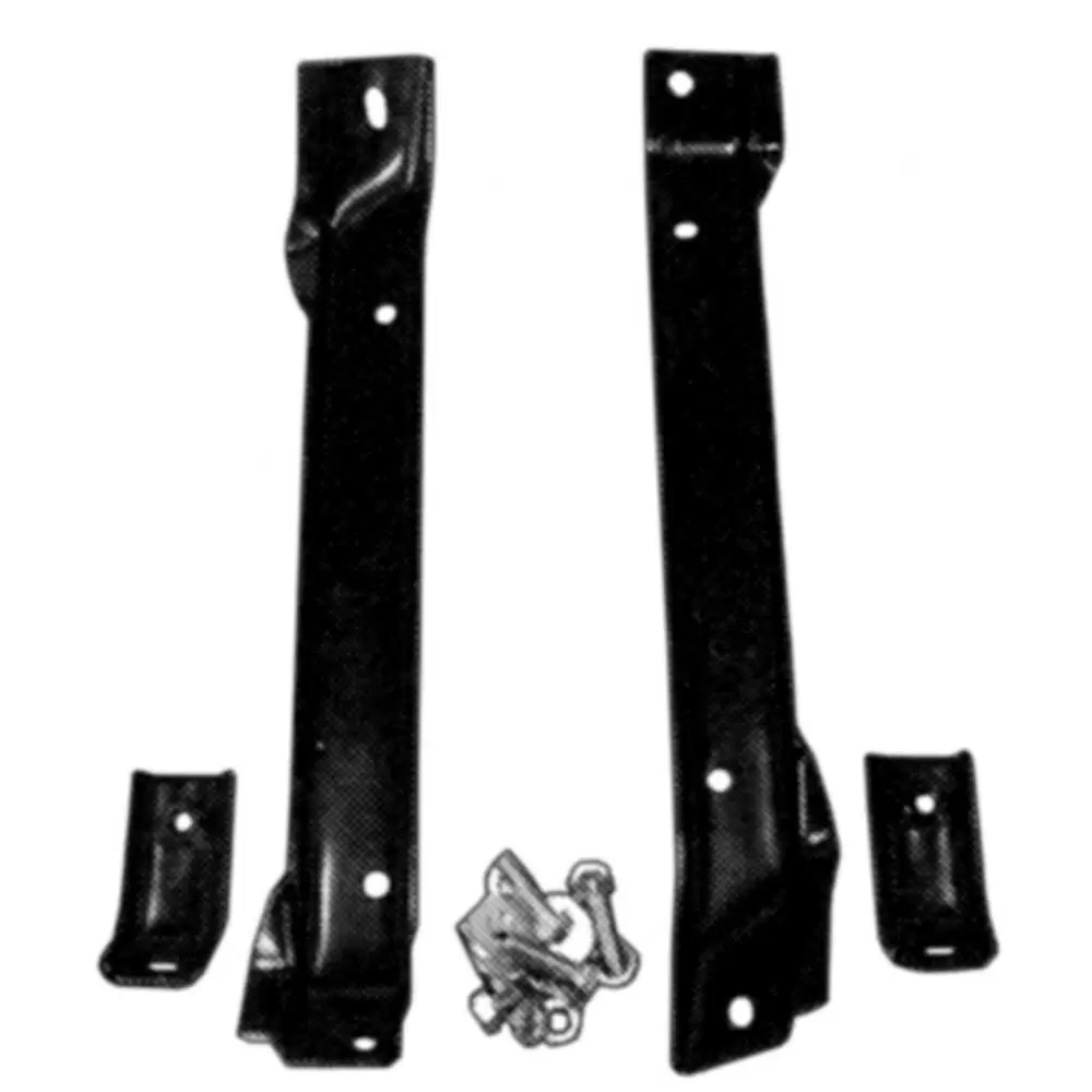 1971-1971 GMC Pickup Truck CK Front Bumper Bracket Set - 2WD 0849-017-B