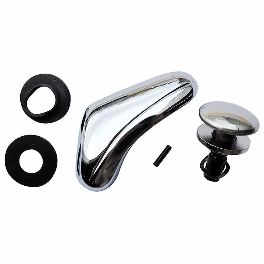 1971-1971 GMC Pickup Truck CK Vent Window Handle Kit - Left side