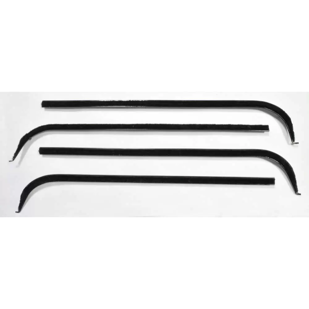 1971-1972 Ford F100 Pickup Truck Inner & Outer Window Belt Felt Sweep Kit