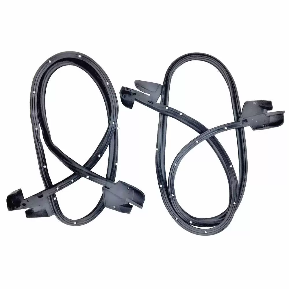 1972-1972 Chevrolet Chevelle Door Seal Weatherstrip - Pair - A Body - Hardtop & Convertible - Driver and Passenger Side