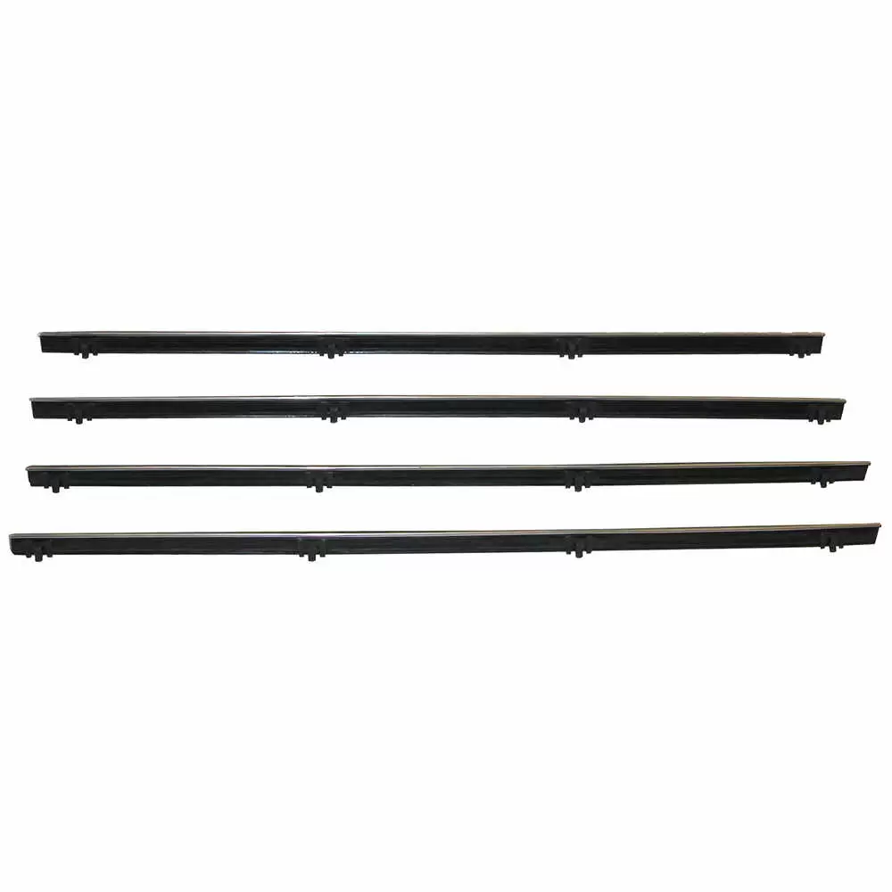 1972-1972 Ford Bronco Inner & Outer Window Belt Felt Sweep Kit