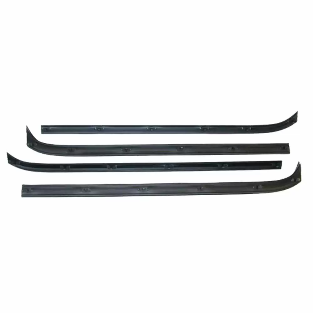 1973-1979 Ford F250 Pickup Glass Run Window Channel & Felt Sweep Belt Kit