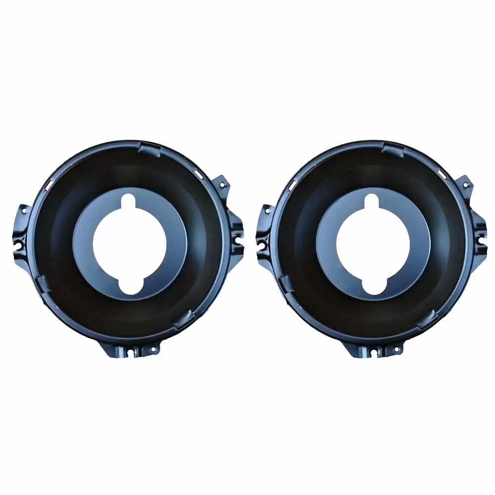 1973-1980 Chevrolet Blazer Pair of Headlight Buckets for Single Round Headlight