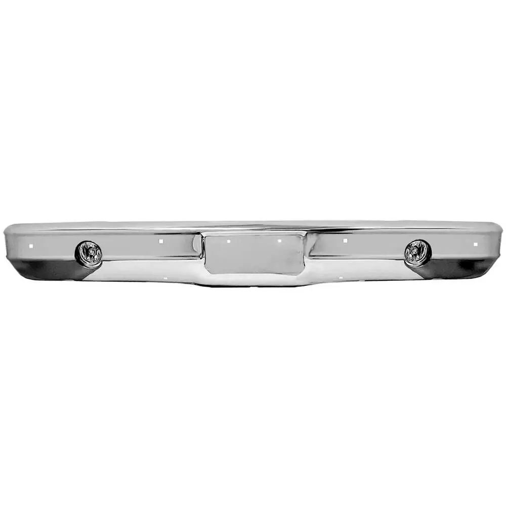 1973-1980 Chevrolet Pickup Truck CK Chrome Front Bumper with fog lights holes 0850-060-C