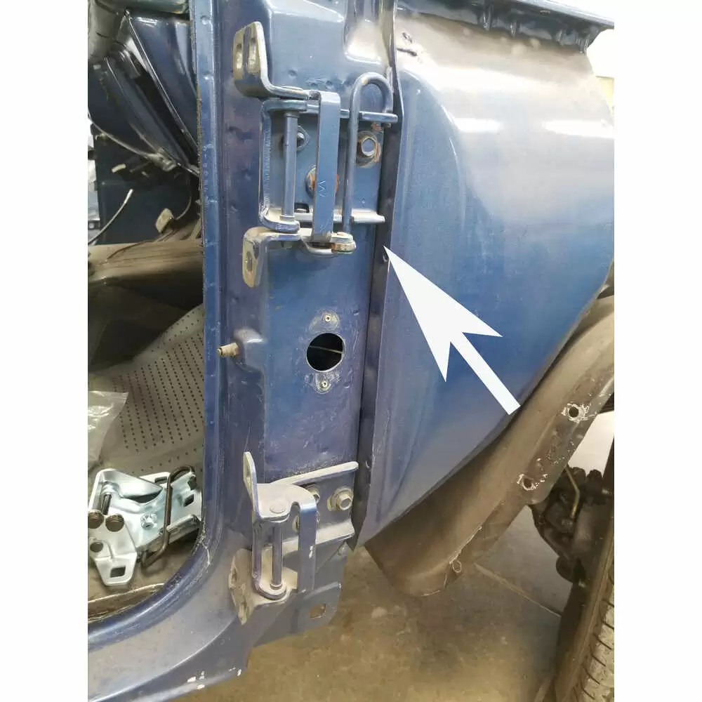 1973-1987 GMC Pickup Truck CK Upper Door Hinge - Right Side