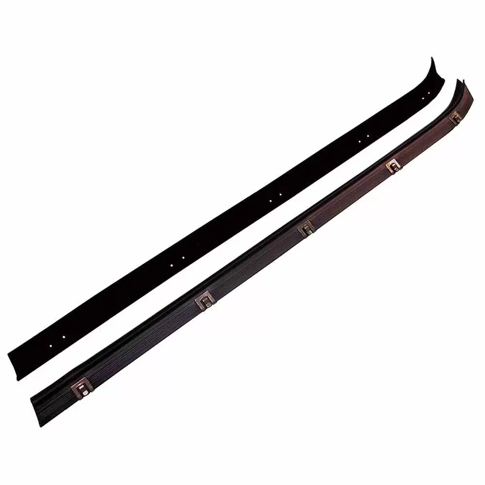 1973-1991 Chevrolet Blazer Outer Window Felt Sweep Belt Weatherstrip Kit -Pair