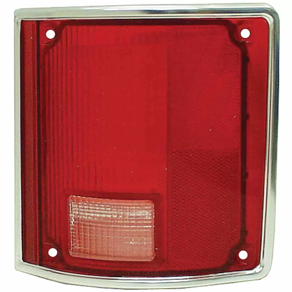 1973-1991 Chevrolet Suburban Rear Tail Light with Chrome Trim