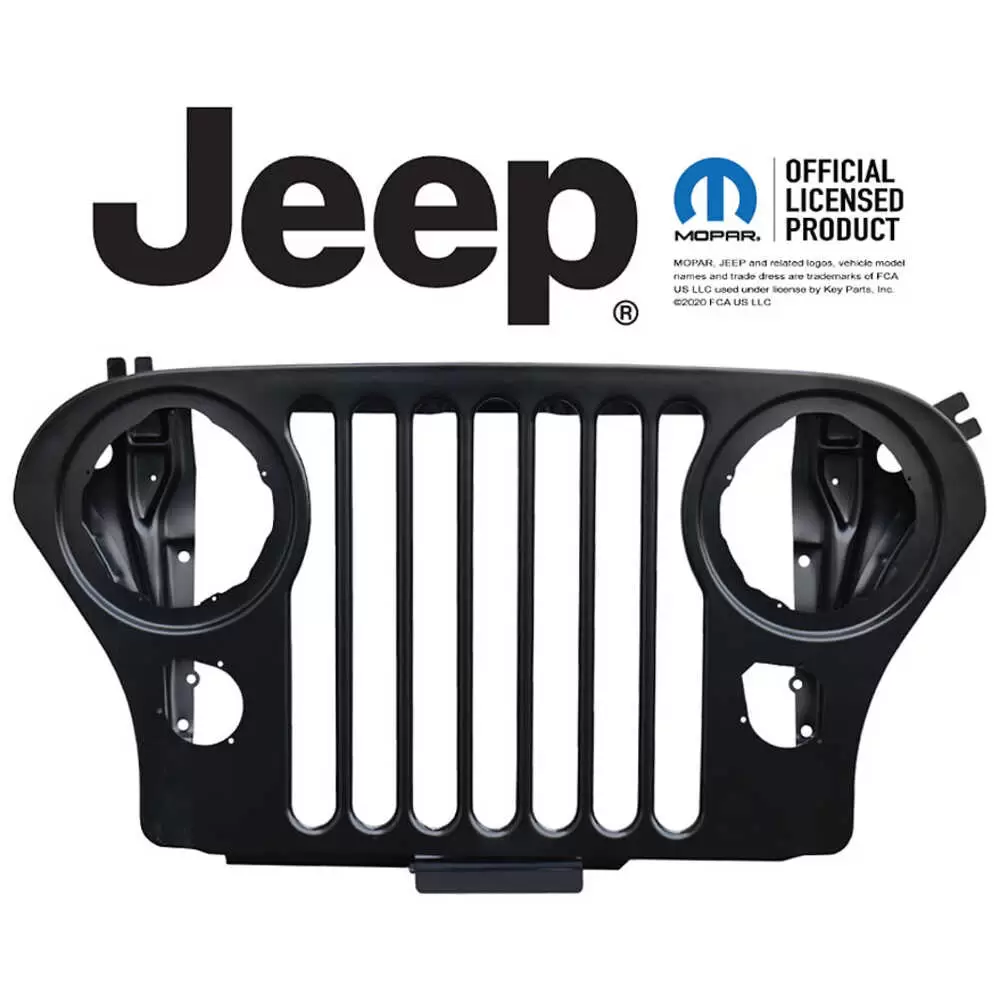 1975-1975 Jeep CJ5 Licensed Grille Assembly