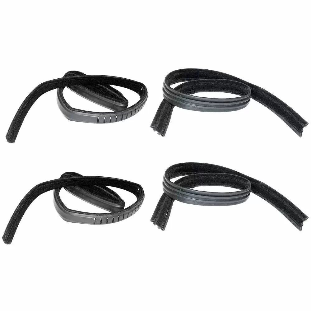 1975-1980 Ford Econoline 5/32" Glass Run & Division Bar Window Channel 4 Piece Kit