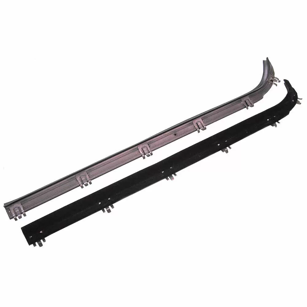 1975-1991 Ford Econoline Outer Felt Window Sweep Belt Kit - Pair - Driver and Passenger Side