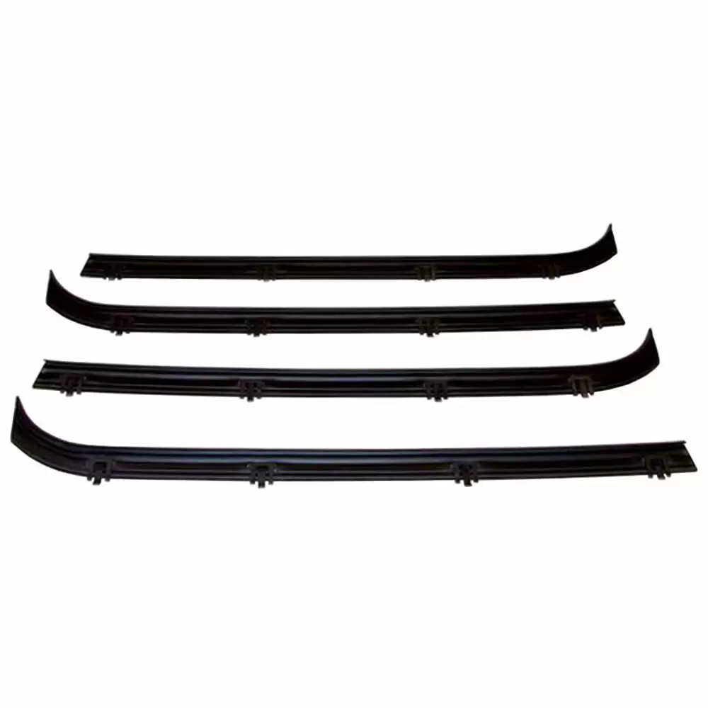 1976-1976 GMC Van Inner & Outer Window Felt Sweep Belt Kit - Pair