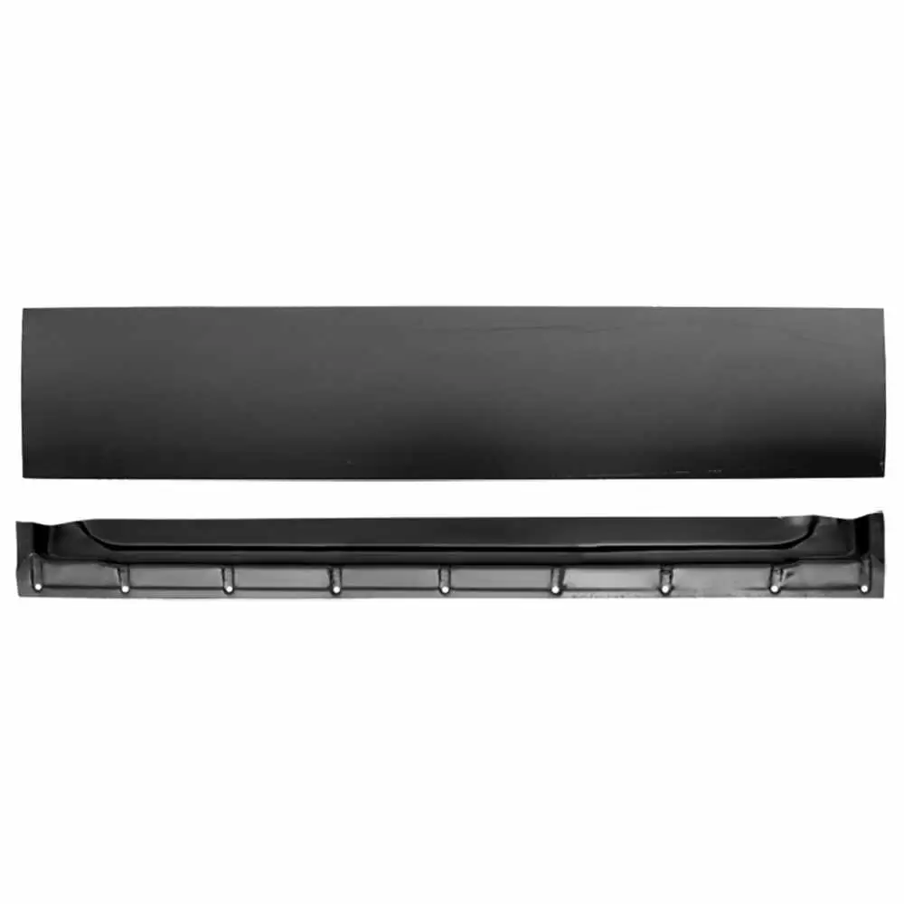 1976-1976 Volkswagen Bus Inner & Outer Cargo Door Bottom Skin Kit