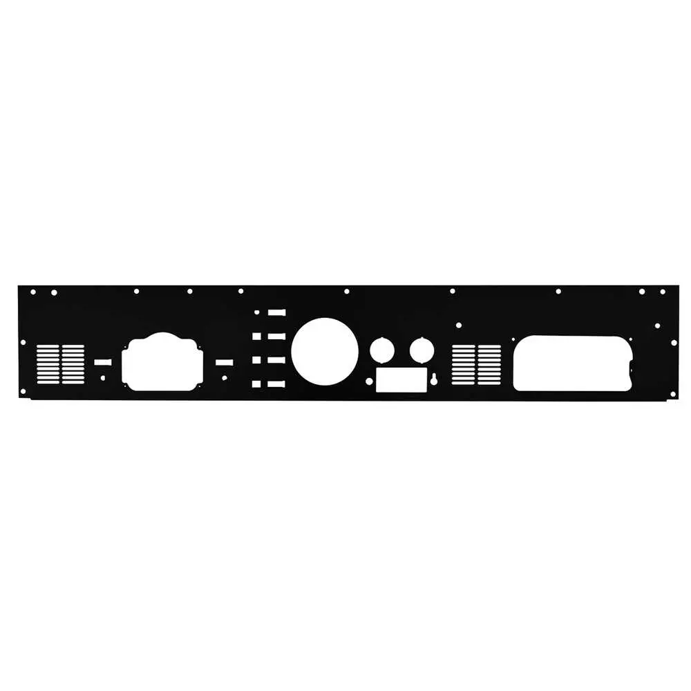 1976-1986 Jeep CJ5 Dash Panel Two Speaker Grilles without Tach and Clock Holes