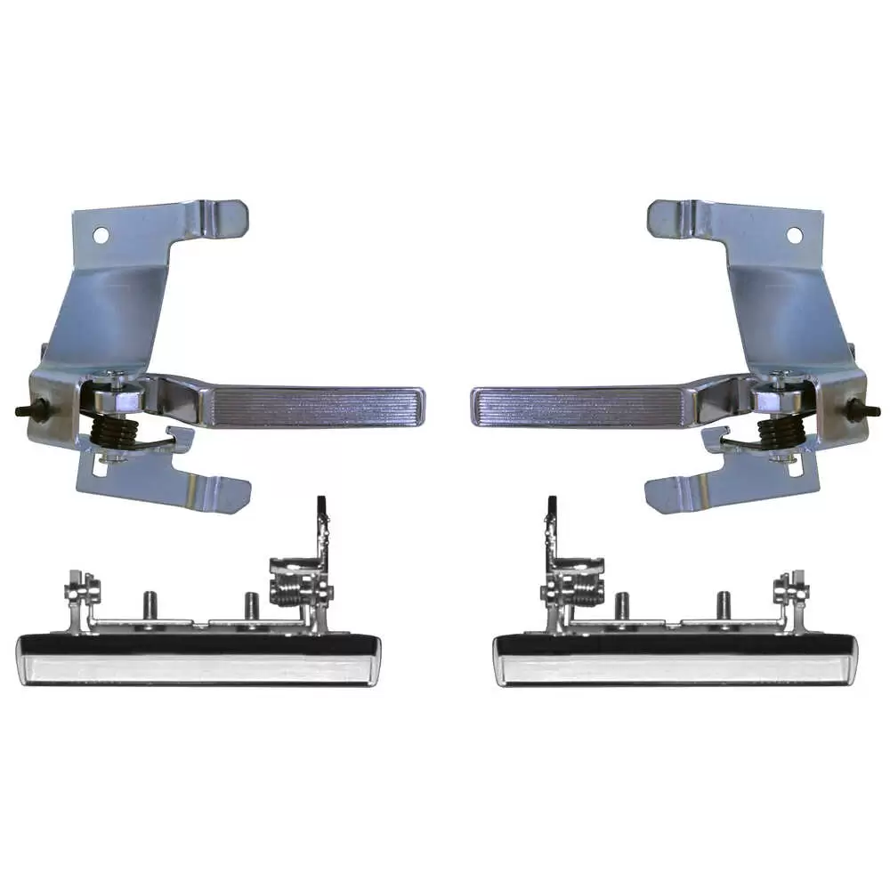 1978-1987 Chevrolet El Camino Inside & Outside Door Handle Kit, Chrome Right Side